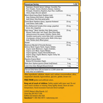 Natures Way , Alive! Once Daily Men's 50+ Ultra Potency - 60 Tabs