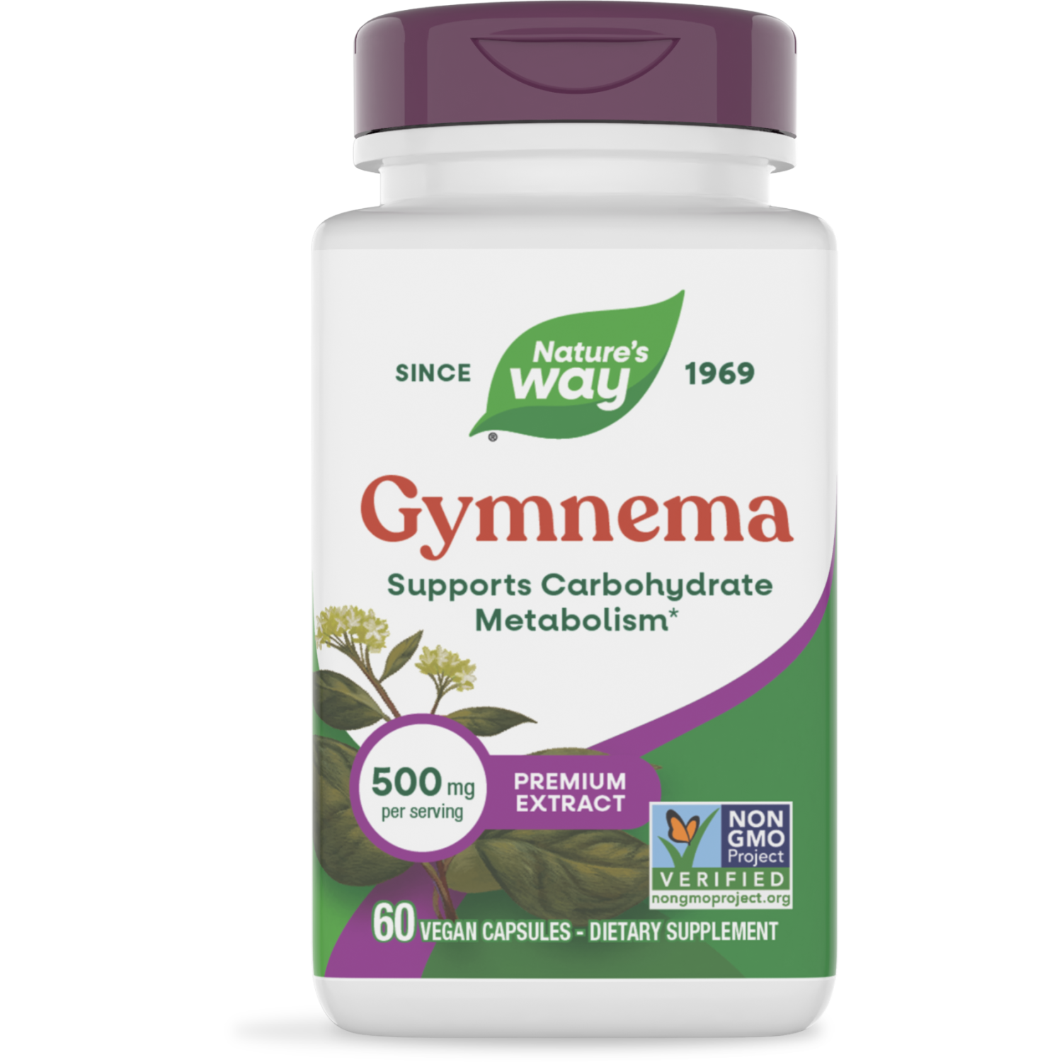Natures Way , Gymnema (Std) - 60 Veg Capsules Natures Way , Gymnema (Std) - 60 Veg Capsules
