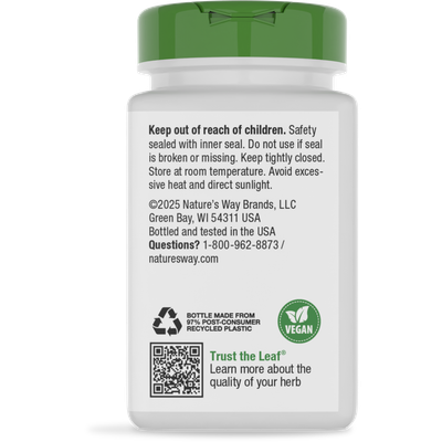 Natures Way , Butcher's Broom - 100 Vegan Capsules