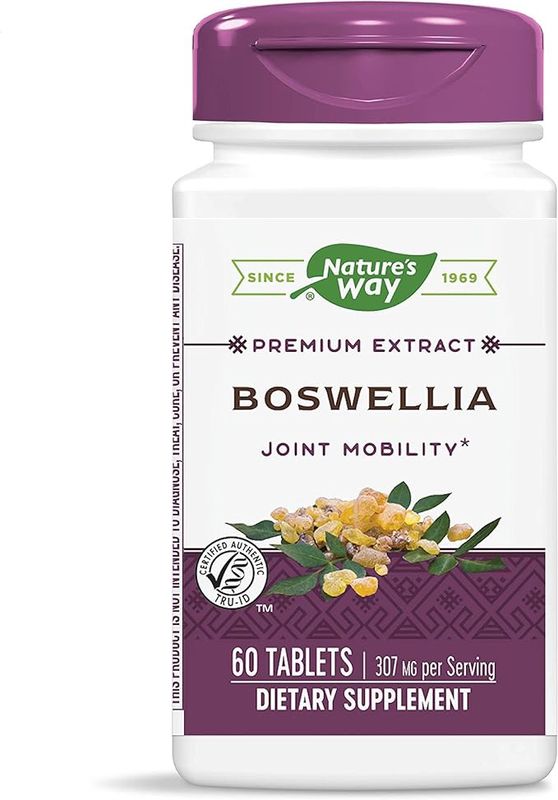 Nature’s Way, Boswellia Standardized 60 Tablets