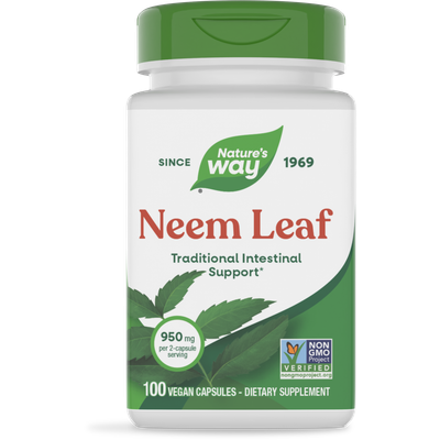 Natures Way , Neem Leaf - 100 Veg Capsules Natures Way , Neem Leaf - 100 Veg Capsules
