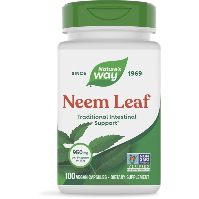 Natures Way , Neem Leaf - 100 Veg Capsules Natures Way , Neem Leaf - 100 Veg Capsules