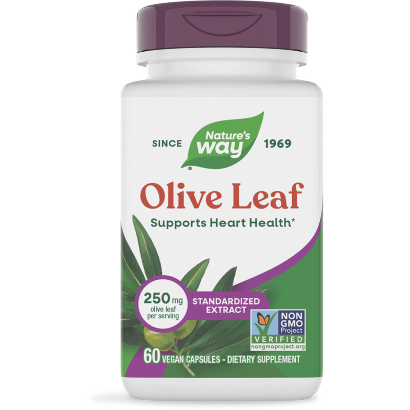 Natures Way , Olive Leaf Premium Extract - 60 Veg Capsules Natures Way , Olive Leaf Premium Extract - 60 Veg Capsules