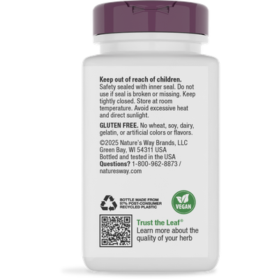 Natures Way , Olive Leaf Premium Extract - 60 Veg Capsules