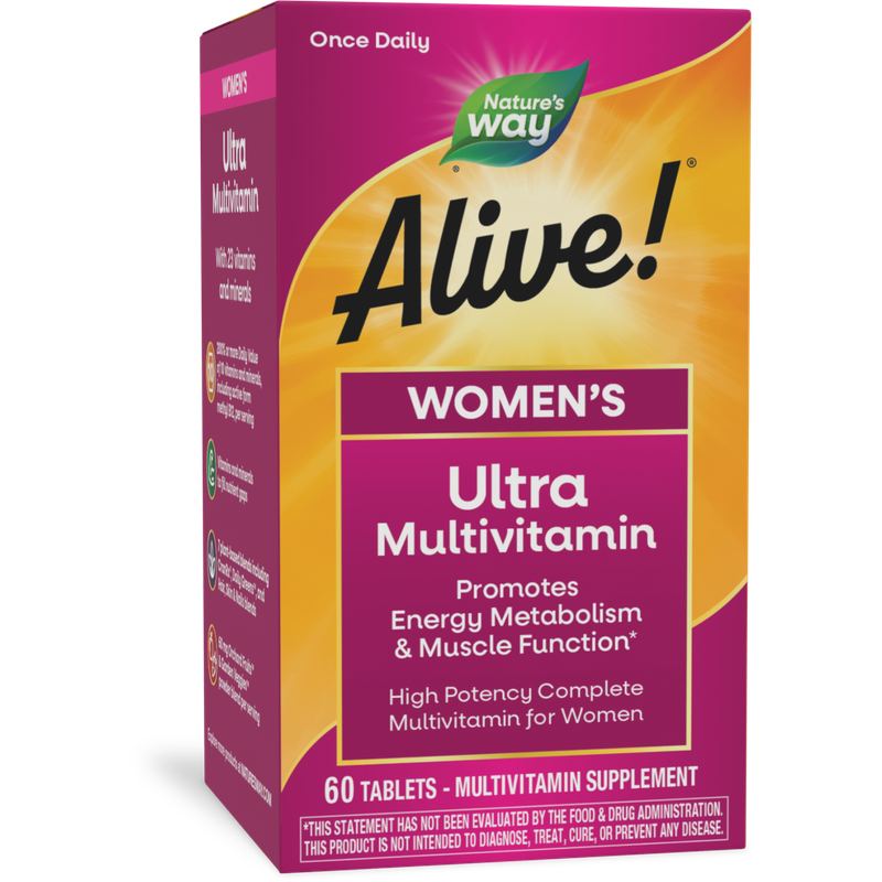 Nature's Way, Alive! Once Daily Women's Ultra 60 tabs Nature's Way, Alive! Once Daily Women's Ultra 60 tabs