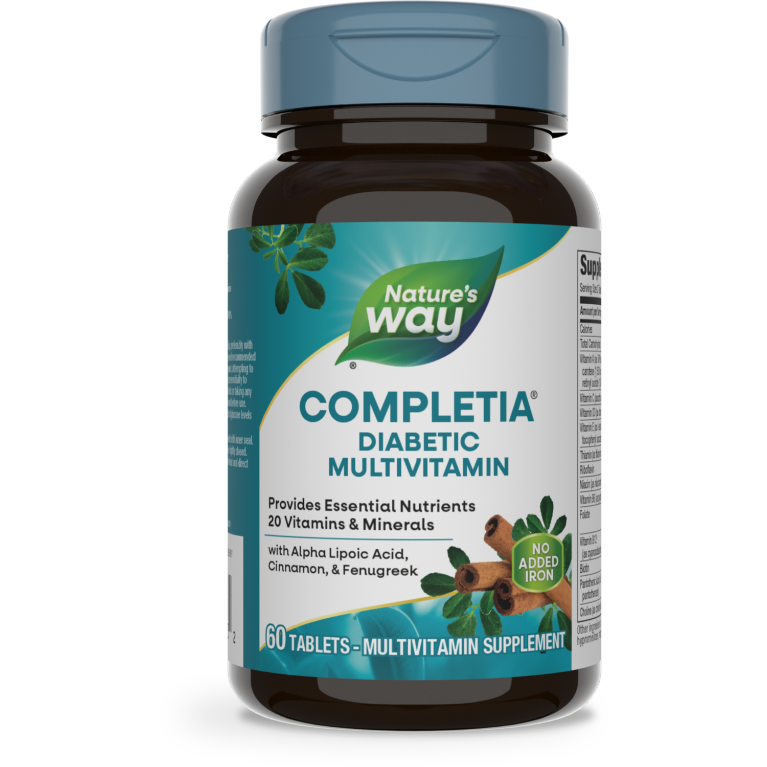 Natures Way , Completia Diabetic Multi-Vitamin (Iron Free) Natures Way , Completia Diabetic Multi-Vitamin (Iron Free)