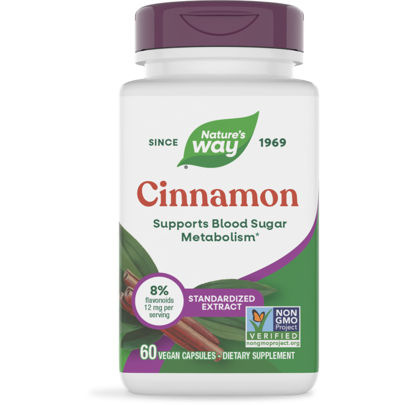 Natures Way , Cinnamon - Veg Capsules Natures Way , Cinnamon - Veg Capsules