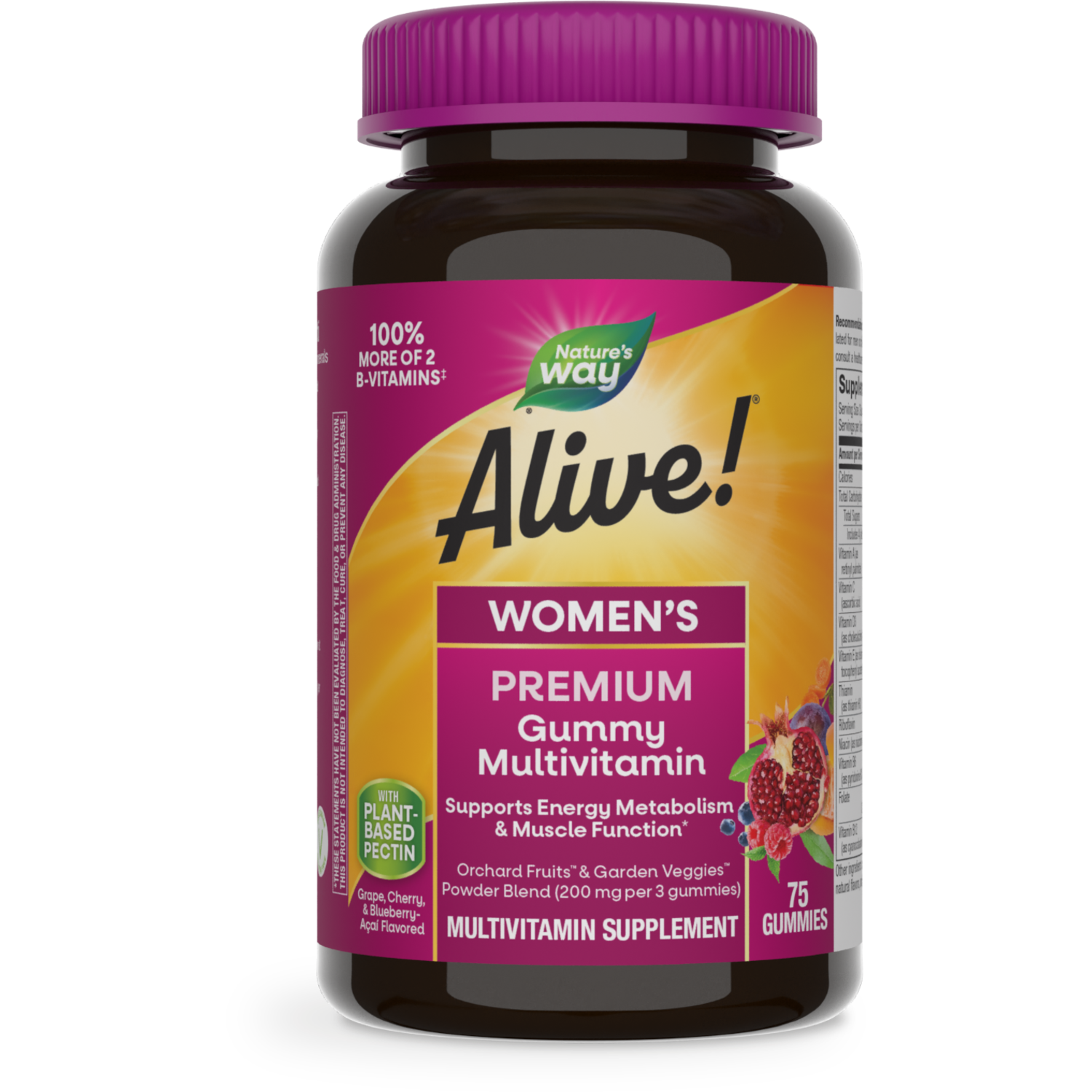 Natures Way , Alive! Women's Gummy Multi - 75 Ct Natures Way , Alive! Women's Gummy Multi - 75 Ct