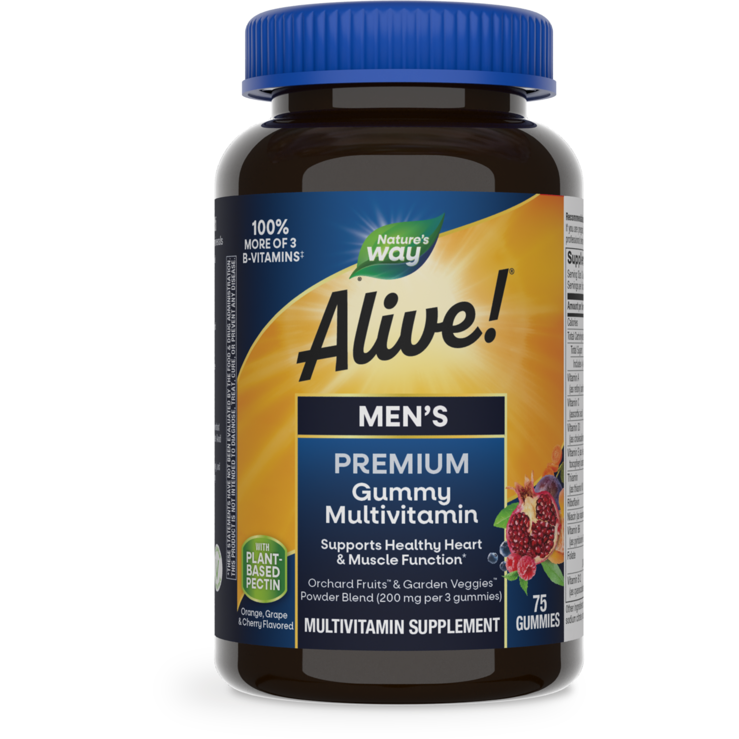 Natures Way , Alive! Men's Gummy Multi - 75 Ct Natures Way , Alive! Men's Gummy Multi - 75 Ct