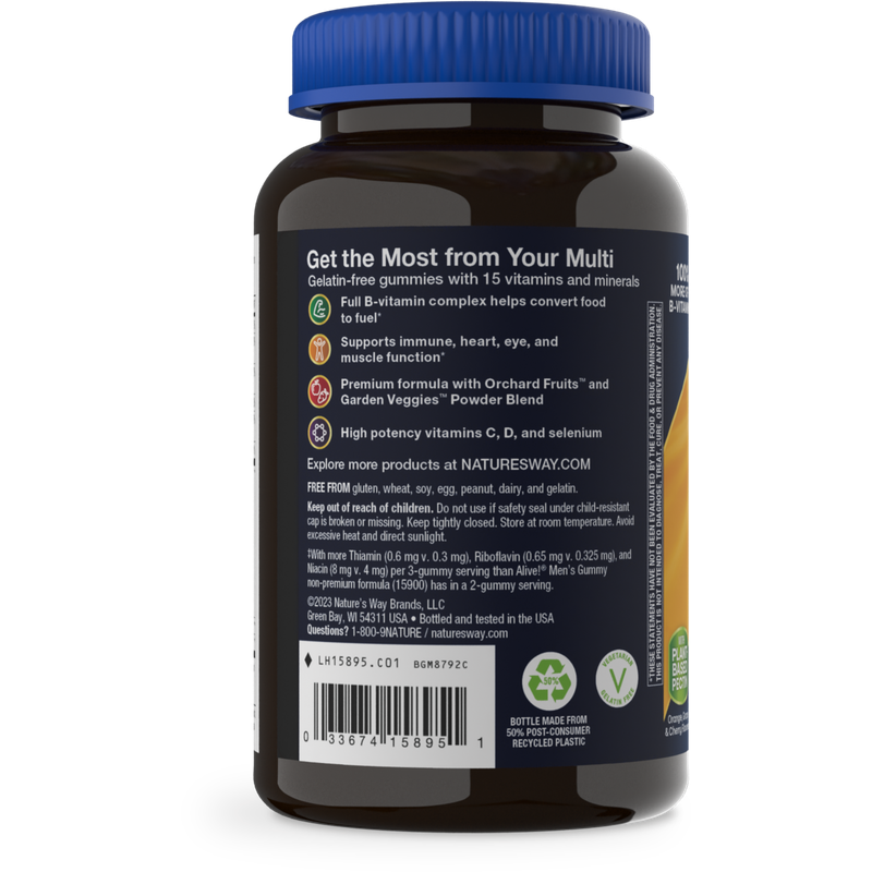 Nature's Way, Natures Way , Alive! Men's Gummy Multi - 75 Ct