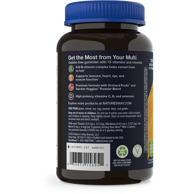 Natures Way , Alive! Men's Gummy Multi - 75 Ct