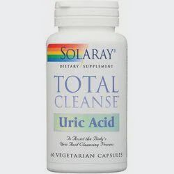 Solaray , Total Cleanse Uric Acid 60Ct, CAPSULE: 60