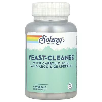 Solaray , Yeast - Cleanse 90Ct