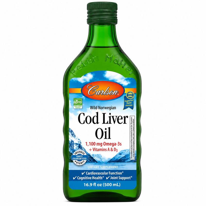 Carlson Laboratories , Wild Norwegian Cod Liver Oil