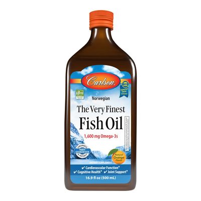 Carlson Laboratories , Norwegian, The Very Finest Fish Oil, Natural Orange , 1,600 Mg Carlson Laboratories , Norwegian, The Very Finest Fish Oil, Natural Orange , 1,600 Mg