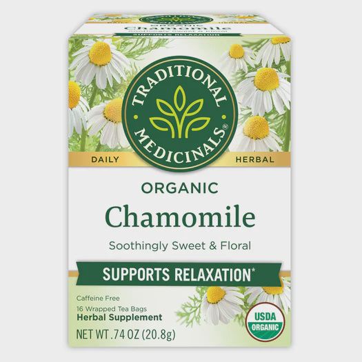 TRADITIONAL MEDICINALS , Chamomile Tea, BAG: 16 tea bags