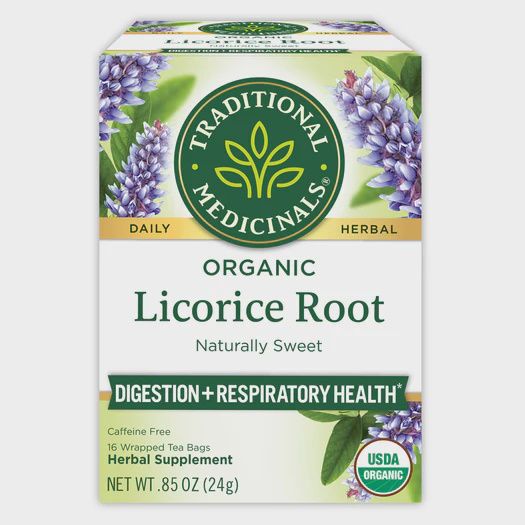 TRADITIONAL MEDICINALS , Licorice Root Tea, BAG: 16 tea bags