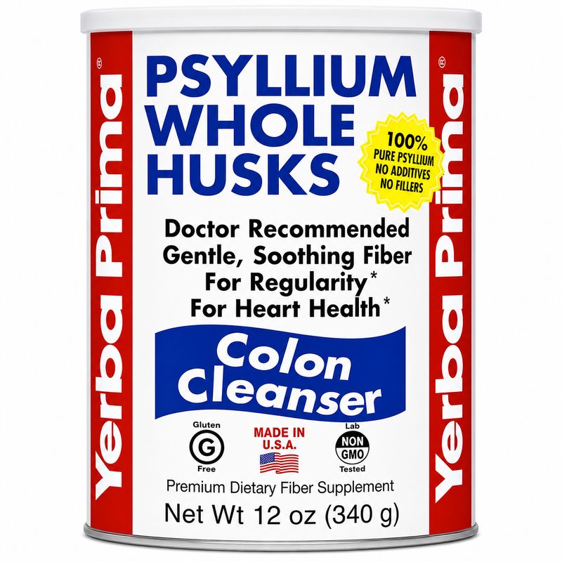 Yerba Prima , Psyllium Whole Husks, Colon Cleanser Yerba Prima , Psyllium Whole Husks, Colon Cleanser