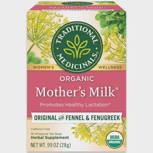 TRADITIONAL MEDICINALS , Mother's Milk Tea, BAG: 16 tea bags