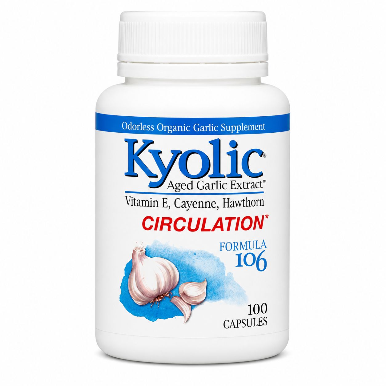 Kyolic , Kyolic Aged Garlic Extract Circulation Formula 106 Kyolic , Kyolic Aged Garlic Extract Circulation Formula 106
