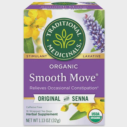 TRADITIONAL MEDICINALS , Smooth Move Tea, BAG: 16 tea bags