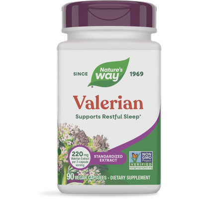 Nature’s Way Valerian Standardized 90 Veg Capsules