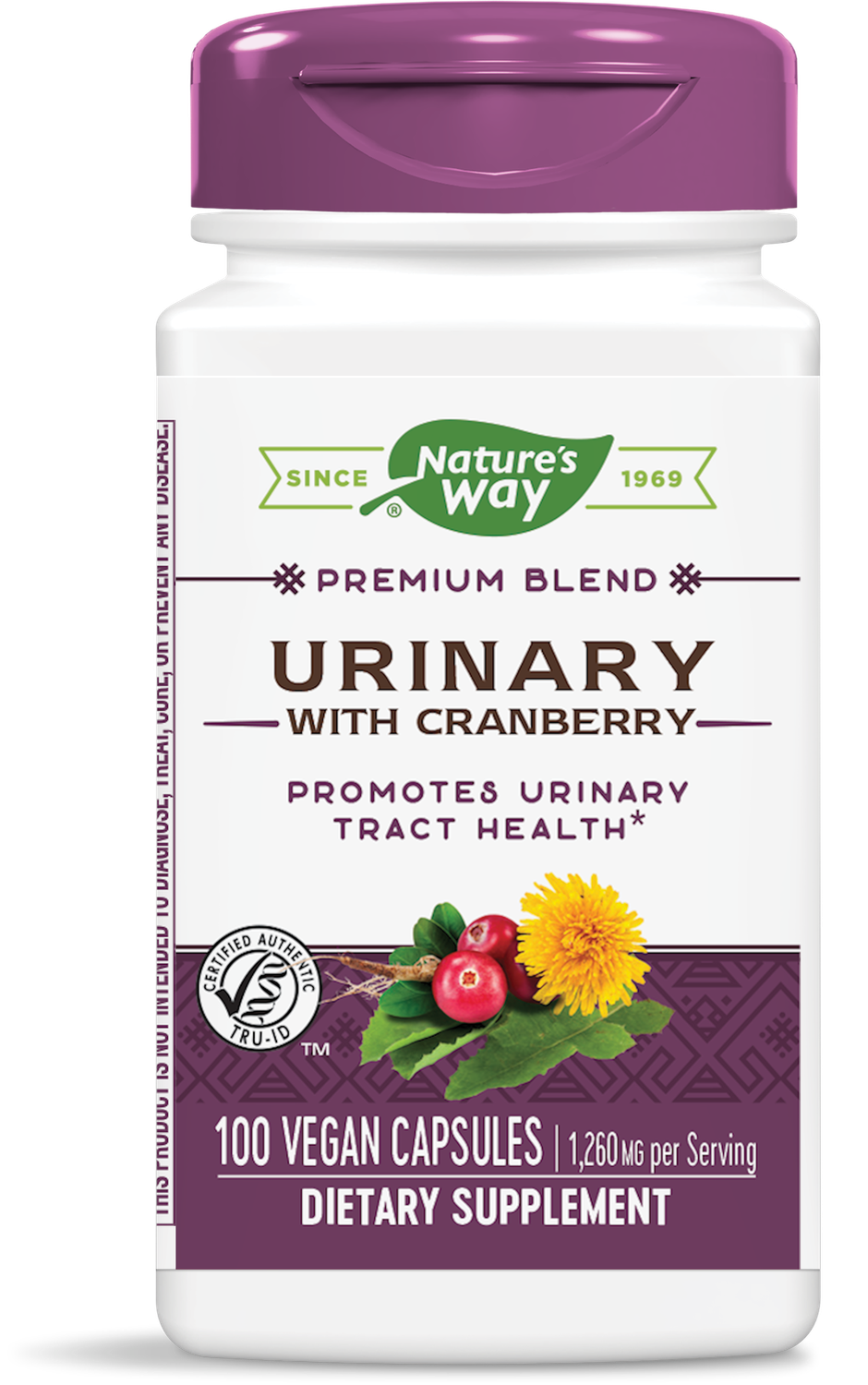 Natures Way , Urinary - 100 Veg Capsules, CAPSULE: 100 vegan capsules