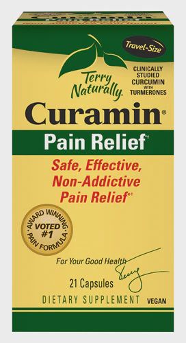Terry Naturally , Curamin, Size: 21 caps