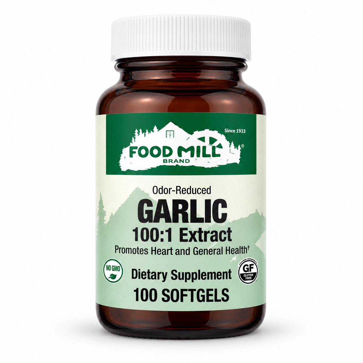 The Food Mill Garlic 500 mg Odor-Reduced Softgels The Food Mill Garlic 500 mg Odor-Reduced Softgels