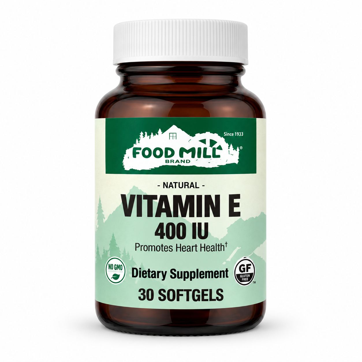 The Food Mill Vitamin E 400 IU Softgels The Food Mill Vitamin E 400 IU Softgels