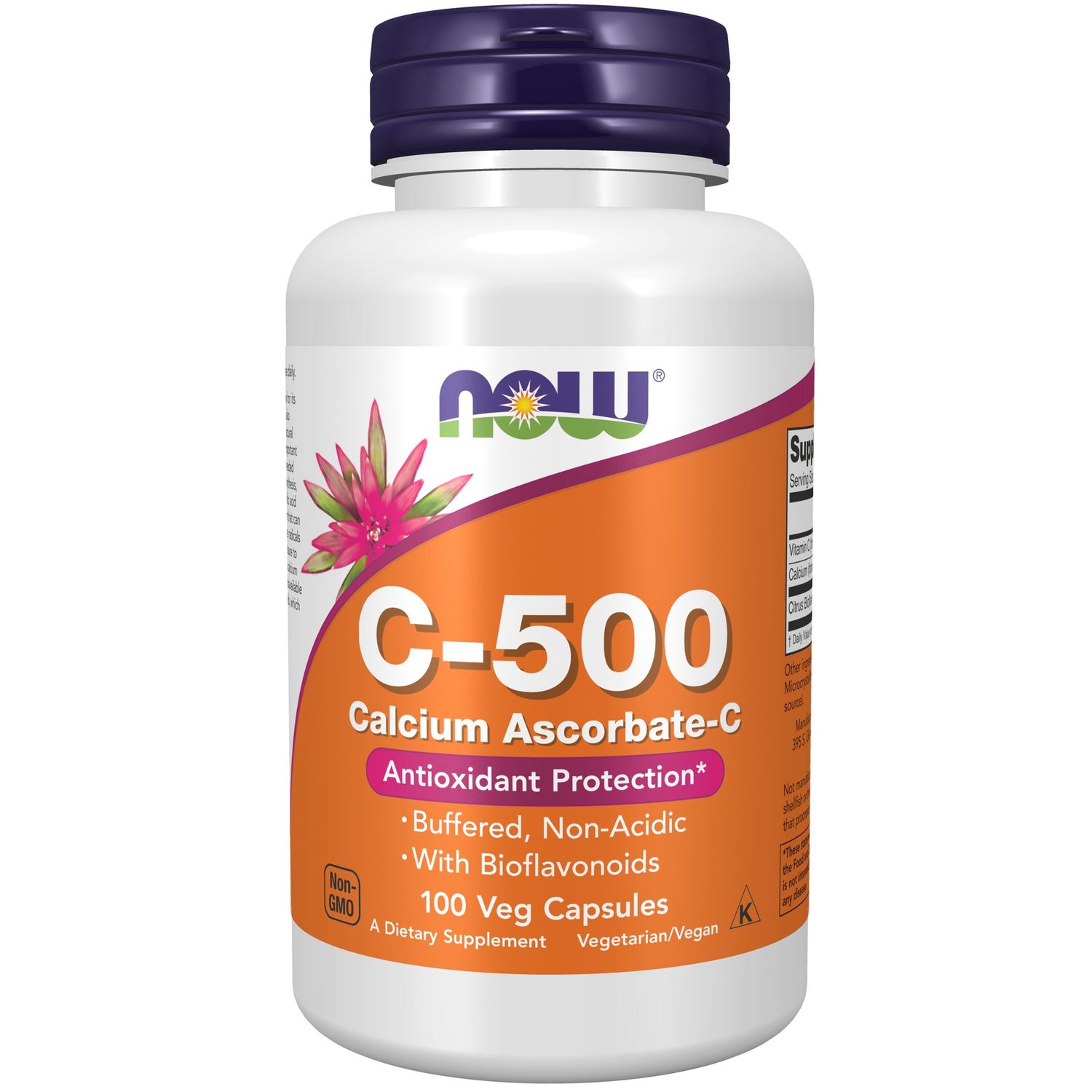 Now Supplements , Vitamin C-500 Calcium Ascorbate-C Now Supplements , Vitamin C-500 Calcium Ascorbate-C