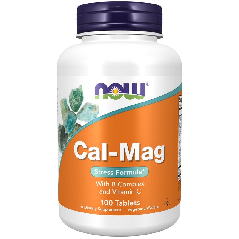 Now Supplements , Cal-Mag Stress Formula - 100 Tablets Now Supplements , Cal-Mag Stress Formula - 100 Tablets
