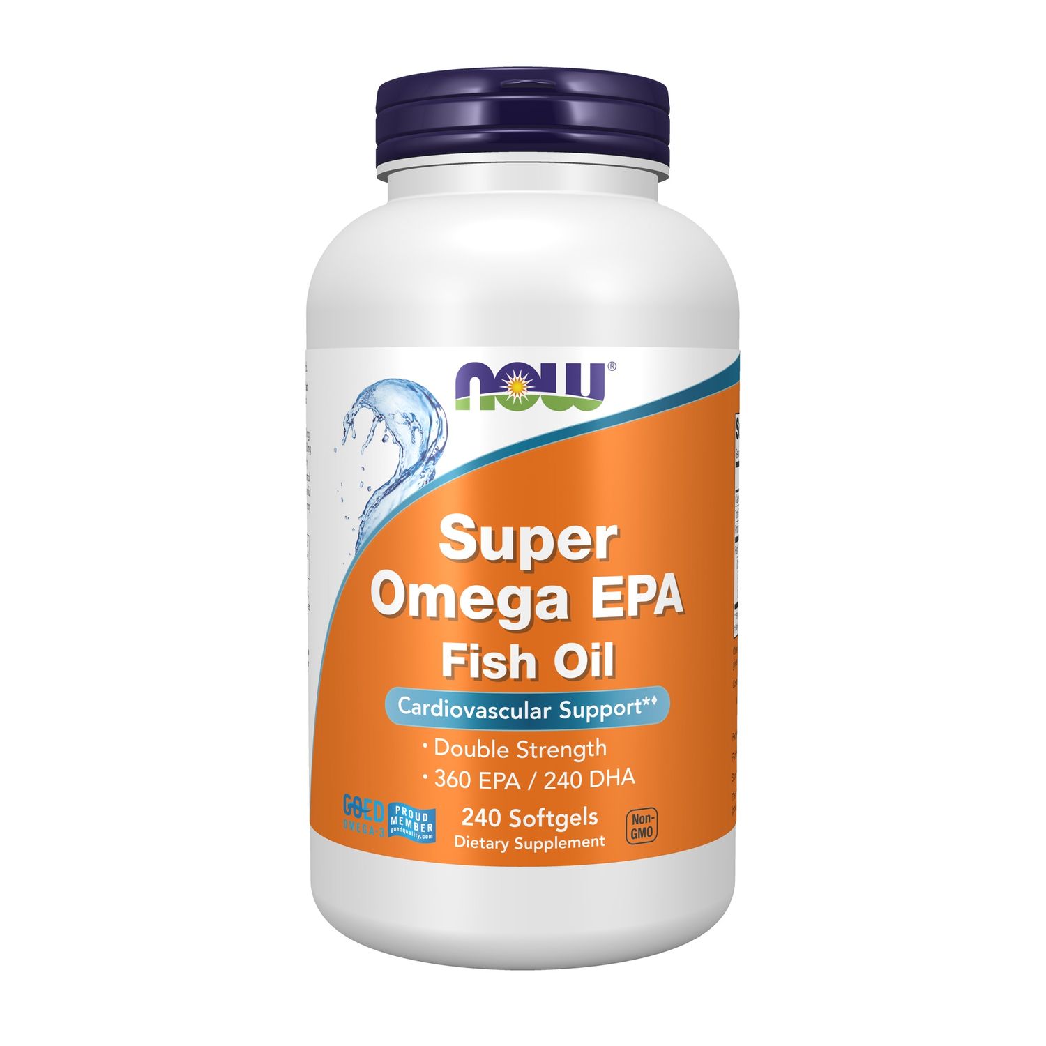 Now Supplements , Super Omega Epa Fish Oil, Double Strength - 240 Softgels