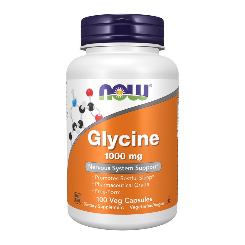 Now, Glycine 1000mg 100 Vcaps