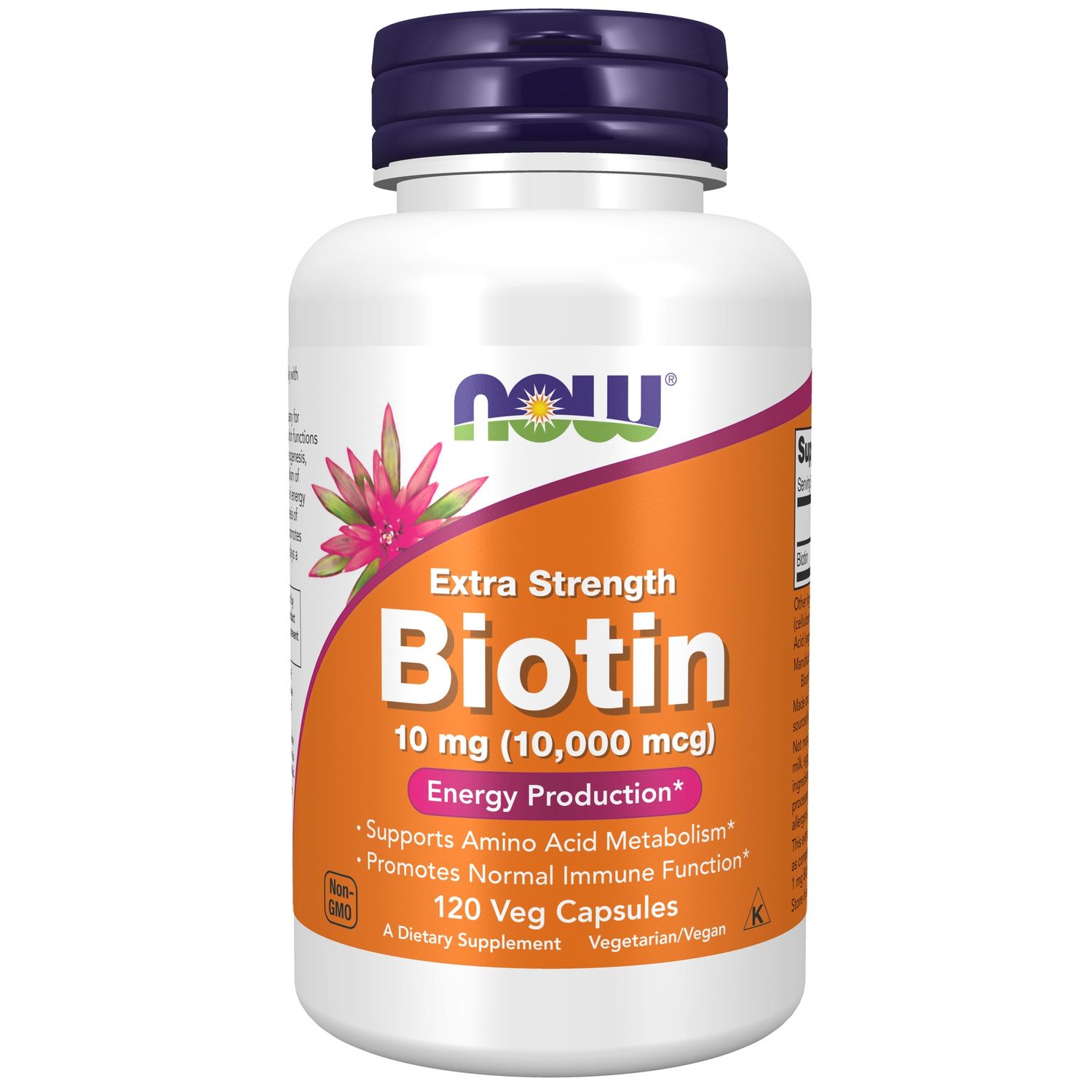 Now Supplements , Biotin 10 Mg (10,000 Mcg), Extra Strength - Veg Capsules Now Supplements , Biotin 10 Mg (10,000 Mcg), Extra Strength - Veg Capsules
