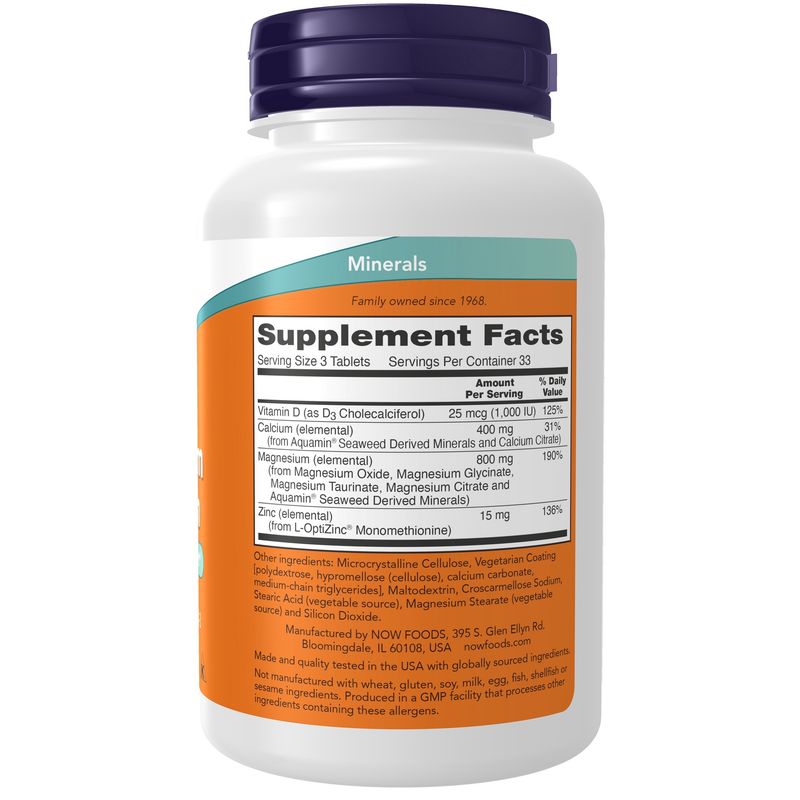 Now Supplements , Magnesium & Calcium - Tablets