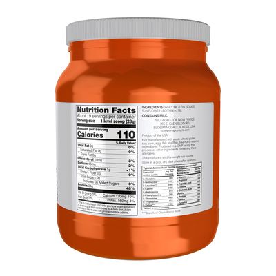 Now, Whey Protein Isolate Pure 1.2 Lb