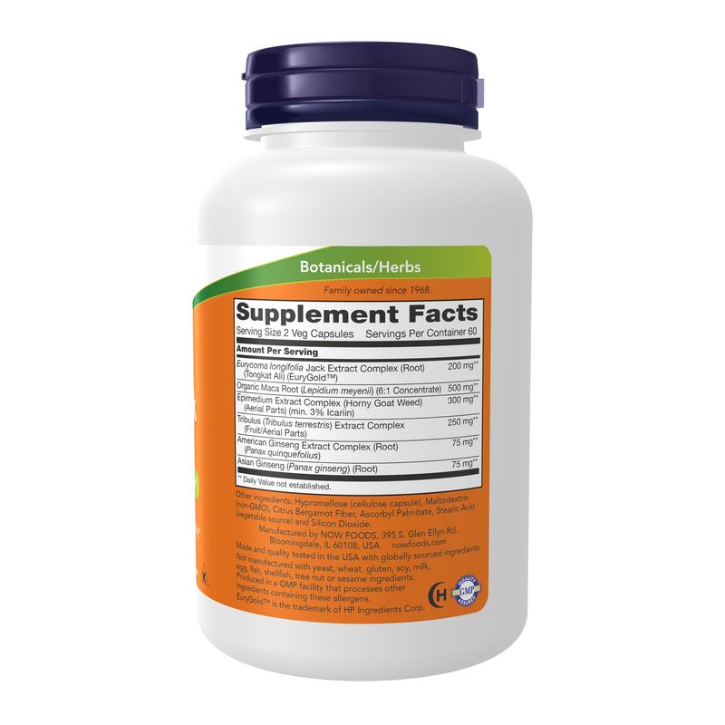 Now Supplements , Testojack 200 - 120 Veg Capsules