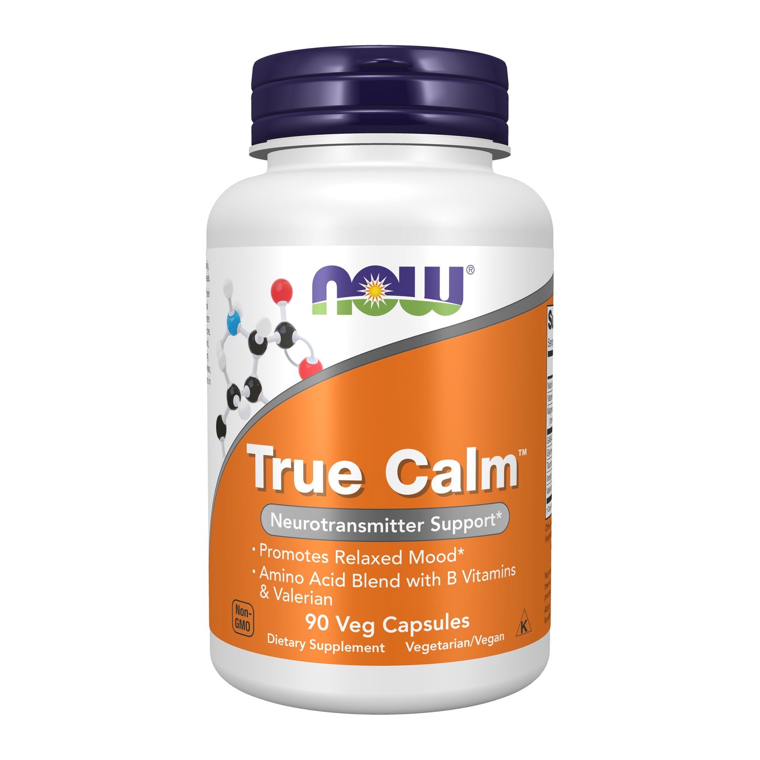 Now Supplements , True Calm - Veg Capsules Now Supplements , True Calm - Veg Capsules