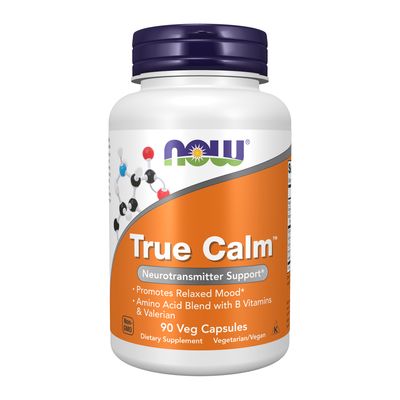 Now Supplements , True Calm - Veg Capsules Now Supplements , True Calm - Veg Capsules