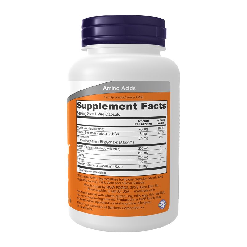 Now Supplements , True Calm - Veg Capsules