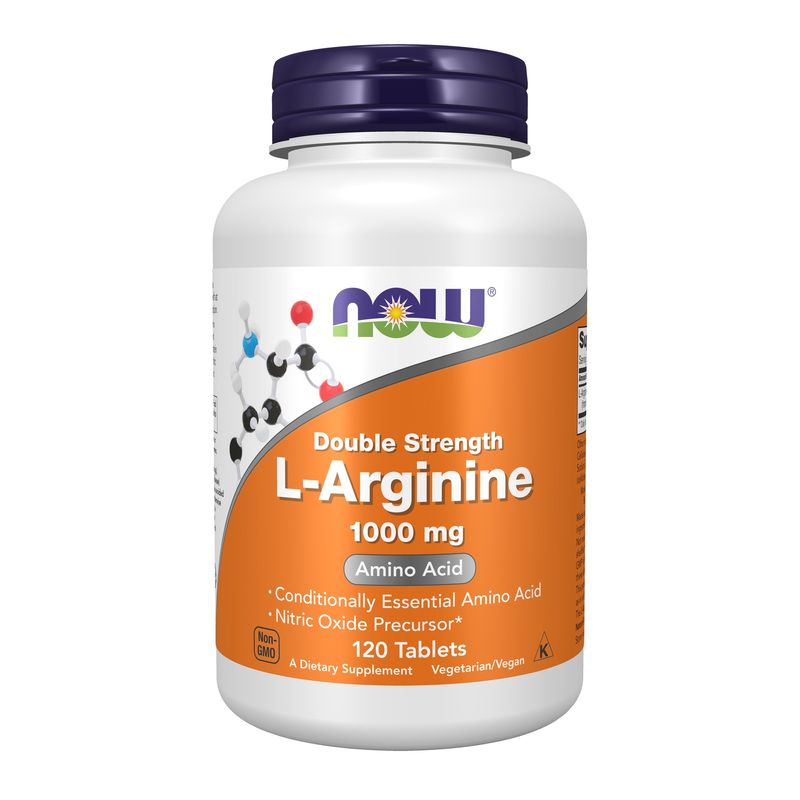 Now Supplements , L-Arginine, Double Strength 1000 Mg - Tablets