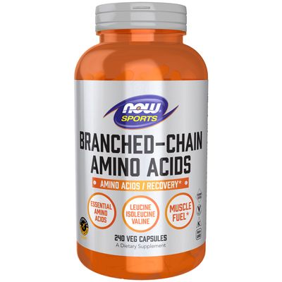 Now Sports , Branched Chain Amino Acids - 240 Veg Capsules