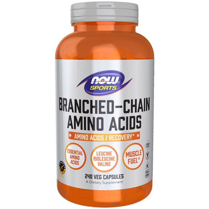Now Sports , Branched Chain Amino Acids - 240 Veg Capsules
