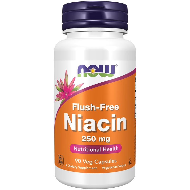 Now, Niacin Flush Free 250mg 90 Vcaps Now, Niacin Flush Free 250mg 90 Vcaps