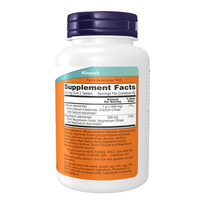 Now, Cal- Mag 500/250mg - Tabs