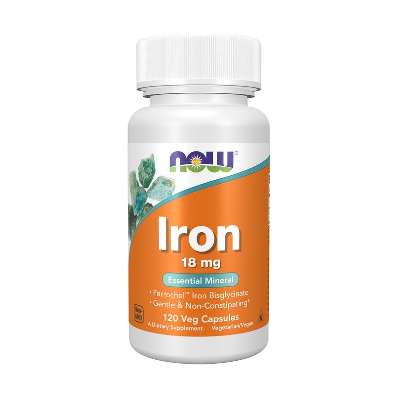 Now, Iron 18mg Ferrochel(r) 120 Vcaps Now, Iron 18mg Ferrochel(r) 120 Vcaps