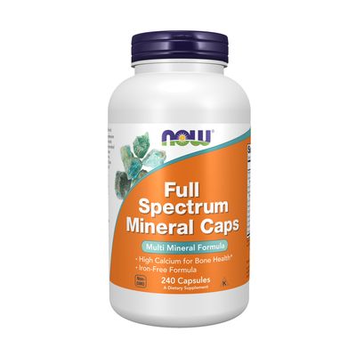 Now Supplements , Full Spectrum Mineral Caps - 240 Veg Capsules Now Supplements , Full Spectrum Mineral Caps - 240 Veg Capsules