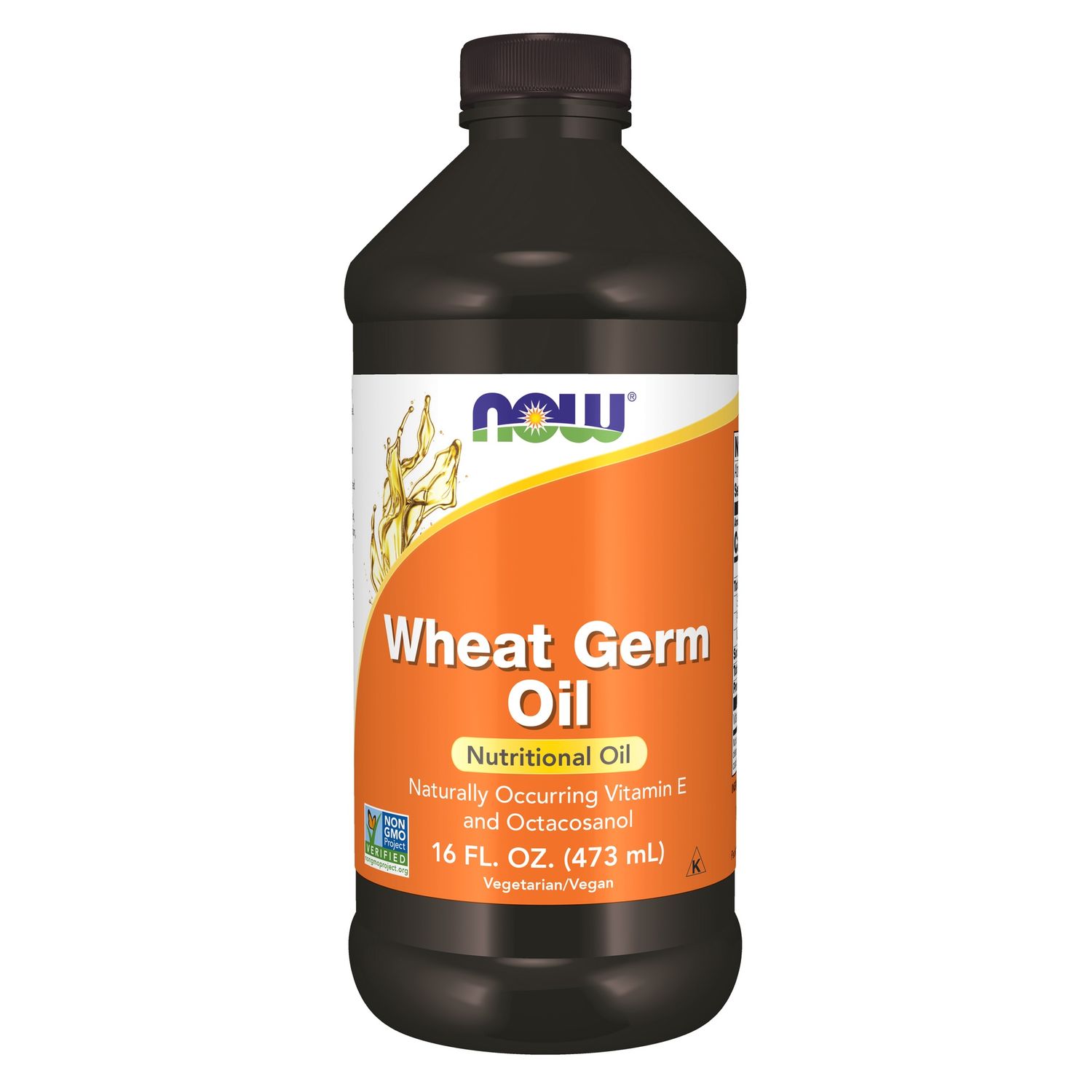 Now, Wheat Germ Oil 16 Oz Liquid Now, Wheat Germ Oil 16 Oz Liquid