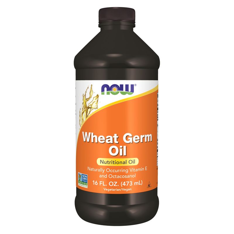 Now, Wheat Germ Oil 16 Oz Liquid Now, Wheat Germ Oil 16 Oz Liquid